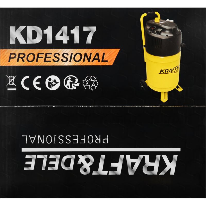 Kompresor bezolejowy 30L 10bar KD1417