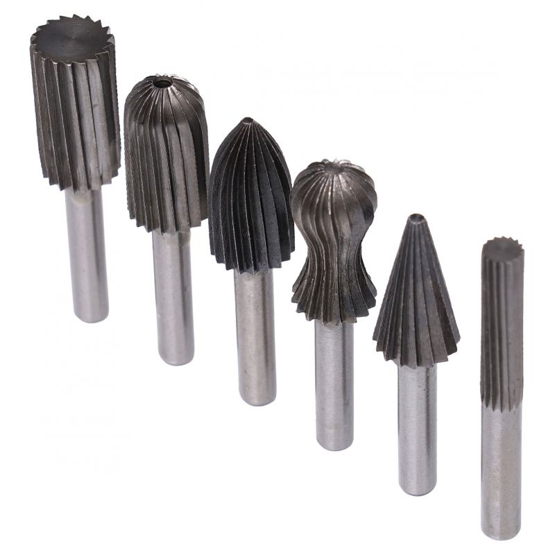 Frezy trzpieniowe do metalu 6szt. KD11215