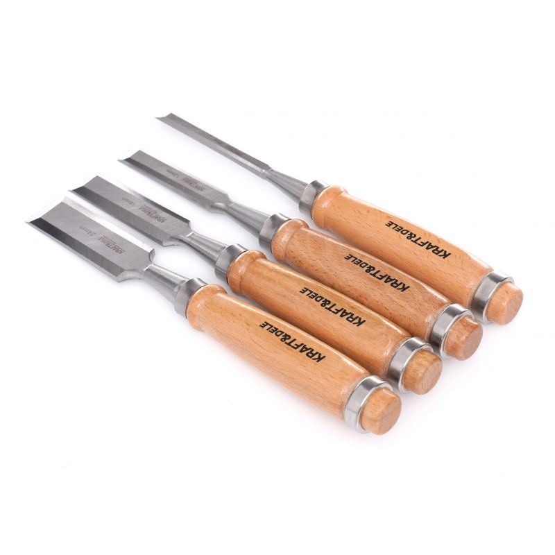 Sada tesárskych dliek 4 kusy, 6, 12, 18, 24 mm, KD11770