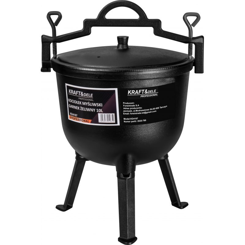 Lovecký kotol / liatinový kotol 10L KD4187