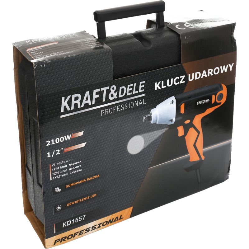Elektryczny klucz udarowy 2100W 1/2" KD1557