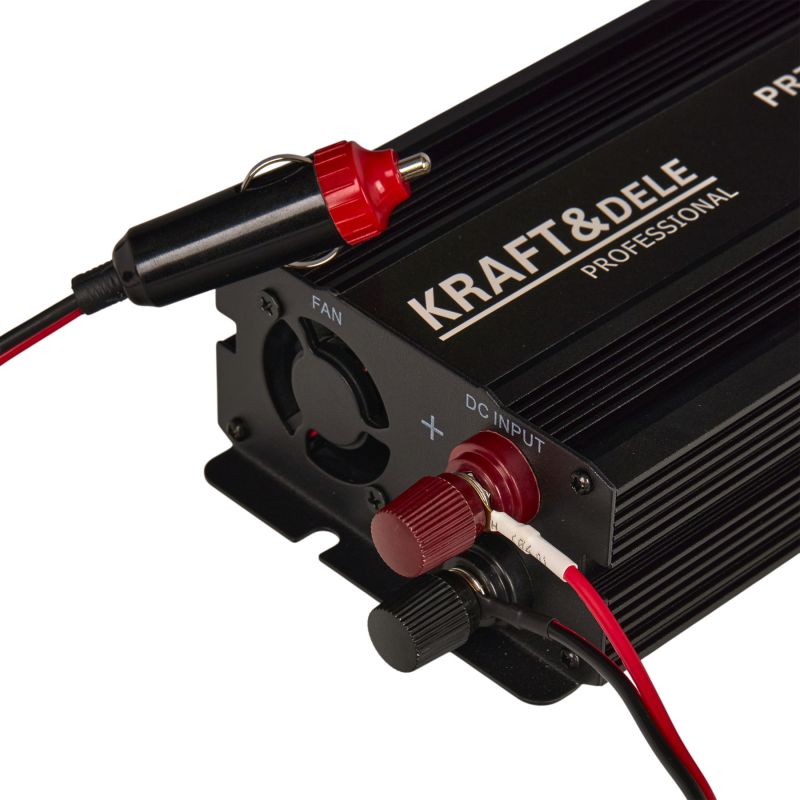 Przetwornica napięcia 12V na 230V 500/1000W CZYSTA SINUSOIDA KD1256