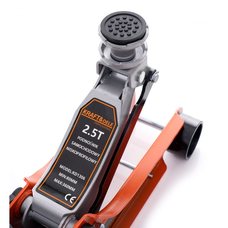 Podnośnik niskoprofilowy 2,5T 80-360mm KD1306