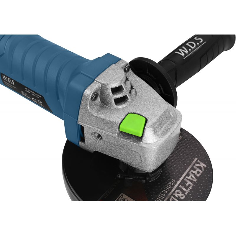 Szlifierka kątowa 125mm 1500W + zestaw 10 tarcz WDS2135
