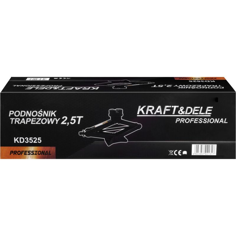 Podnośnik trapezowy 2,5T 115-430mm KD3525