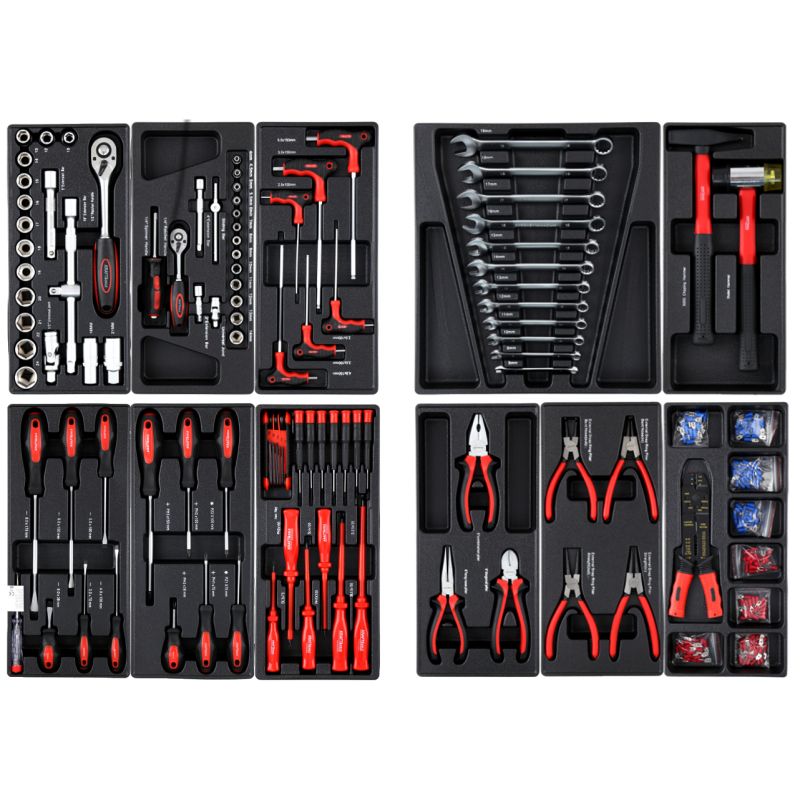 Szafa narzędziowa 263 el. KD362