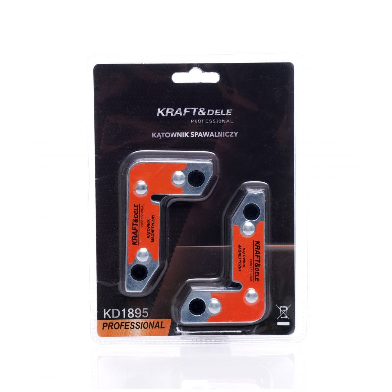 Zestaw magnetycznych kątowników spawalniczych 2szt. KD1895
