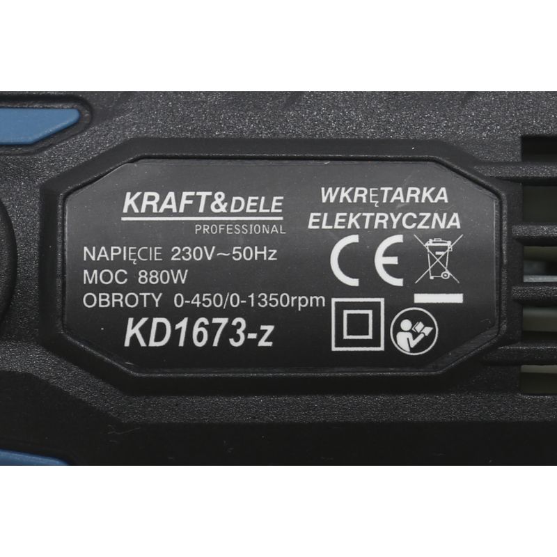Wkrętarka sieciowa 880W KD1673