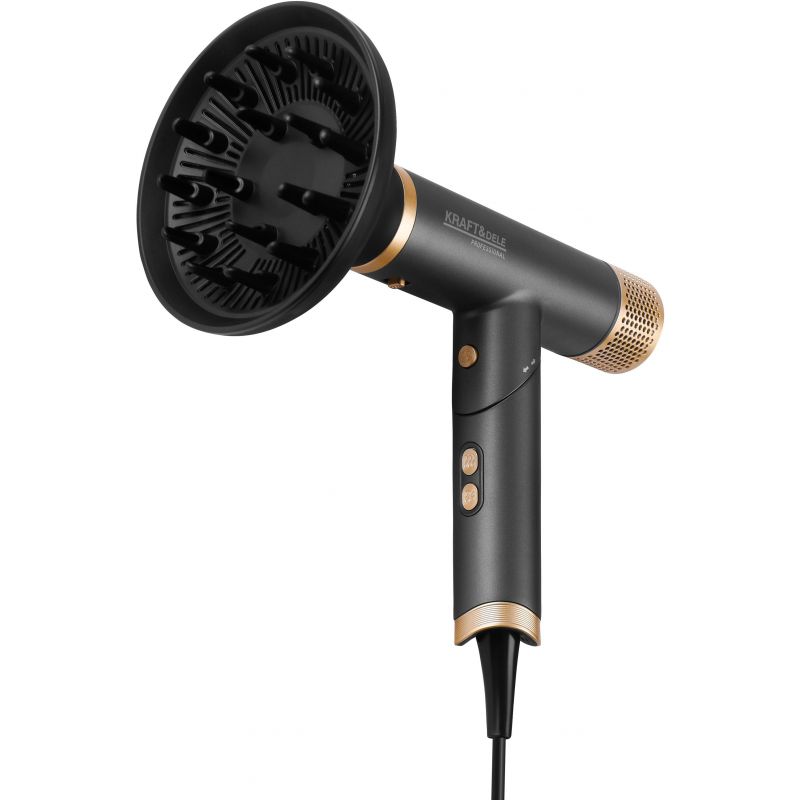 Suszarka do włosów 2200W + końcówki do loków KD4383