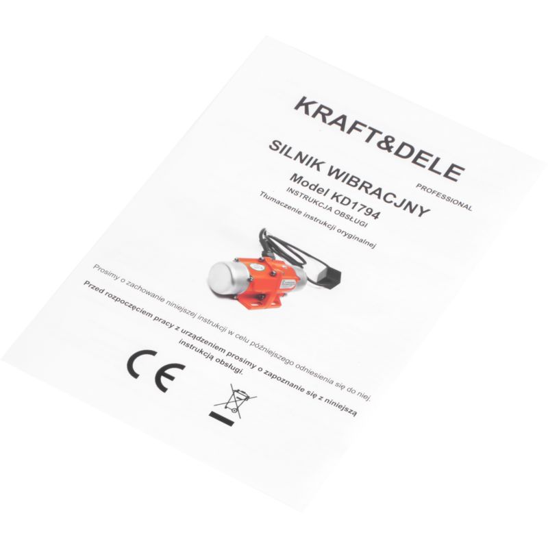 Silnik wibracyjny 230V 110W KD1794