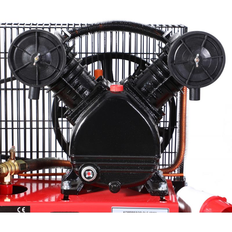 Kompresor Olejowy 200L 2 Tłoki 400V KD407