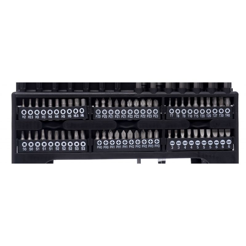 Zestaw śrubokrętów i bitów 122 el. KD10958