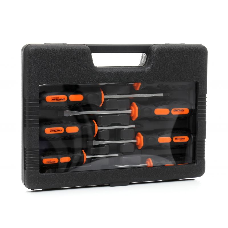 Wkrętaki do pobijania ślusarskie śrubokręty 7 szt