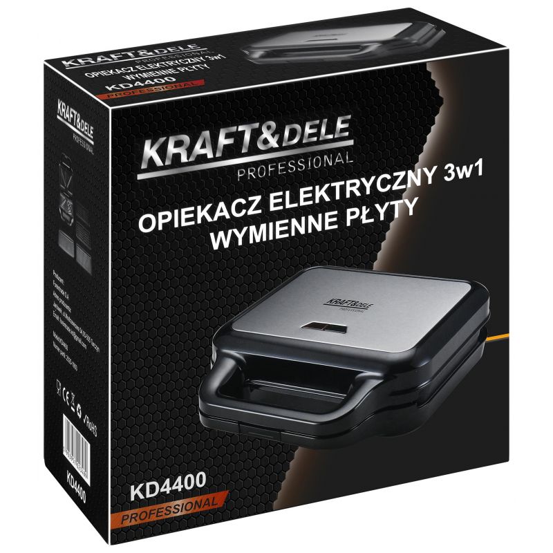 Opiekacz elektryczny 3w1 KD4400