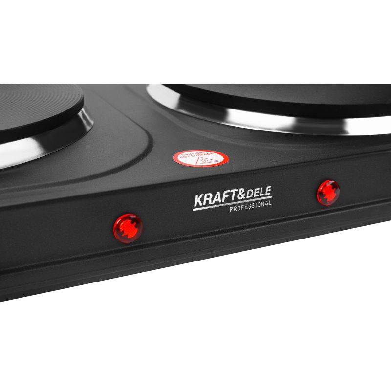 Elektrický sporák 2600W 155+185mm KD4166