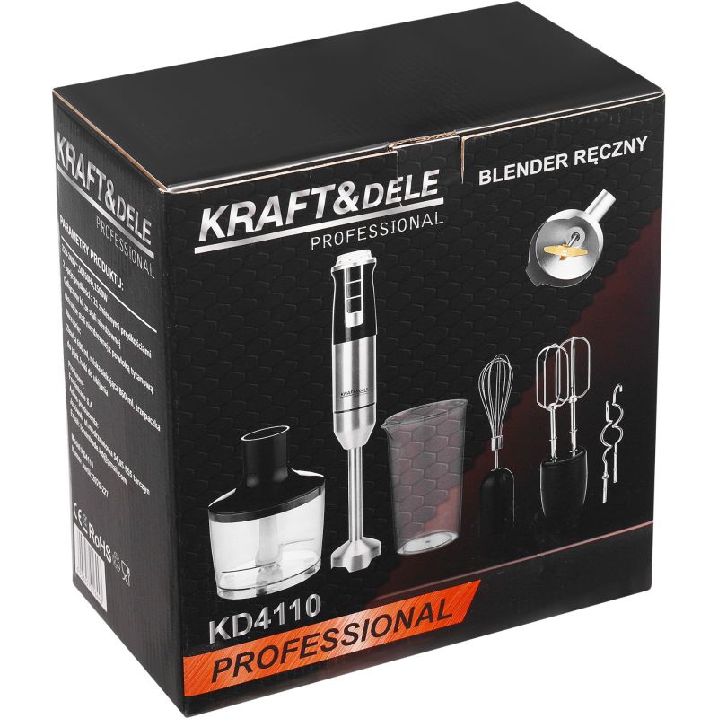 Elektrický ručný mixér + príslušenstvo KD4110