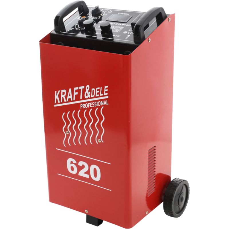 Prostownik z rozruchem LCD 480A 12/24V KD1916