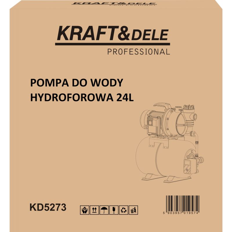 Pompa do wody hydroforowa 24L 1400W 4800L/h KD5273