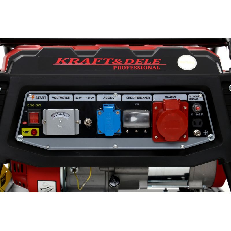 3000W 12/230/380V elektrocentrála KD139