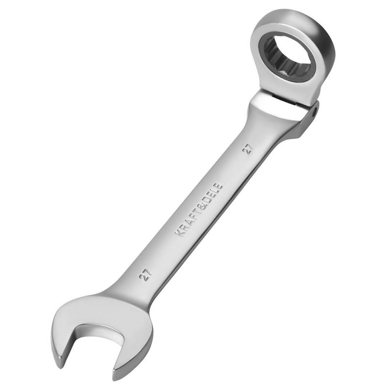 Klucze płasko-oczkowe z grzechotką łamane 13szt 8-32mm KD11305