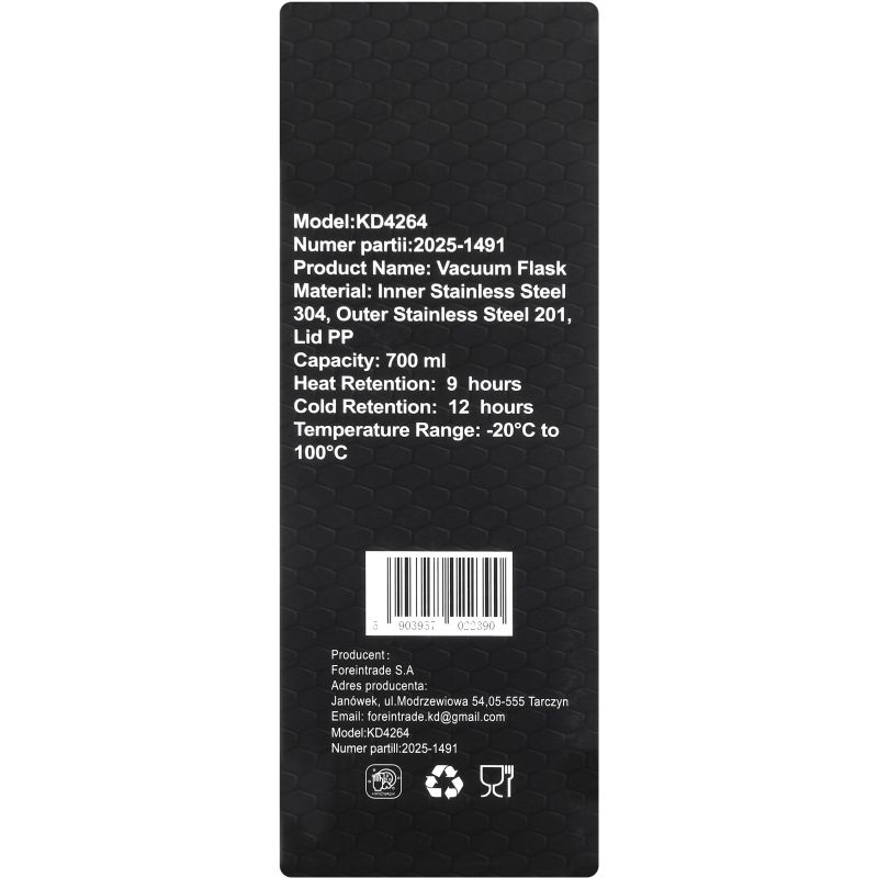 Kubek termiczny 700ml KD4264