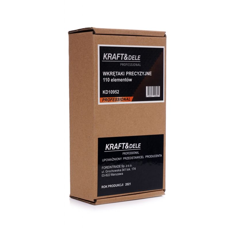 Zestaw wkrętaków precyzyjnych 110szt. KD10952