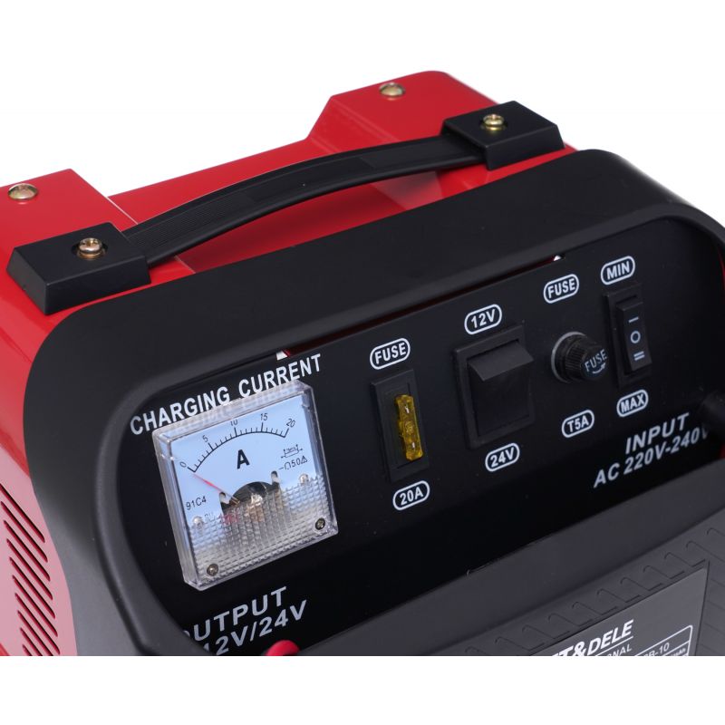Prostownik samochodowy 12V 24V 10A 60Ah KD1905