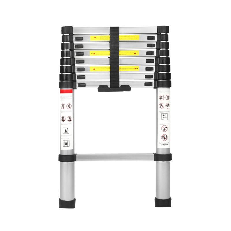 Drabina aluminiowa 8 stopni / 2,6m / max 150kg