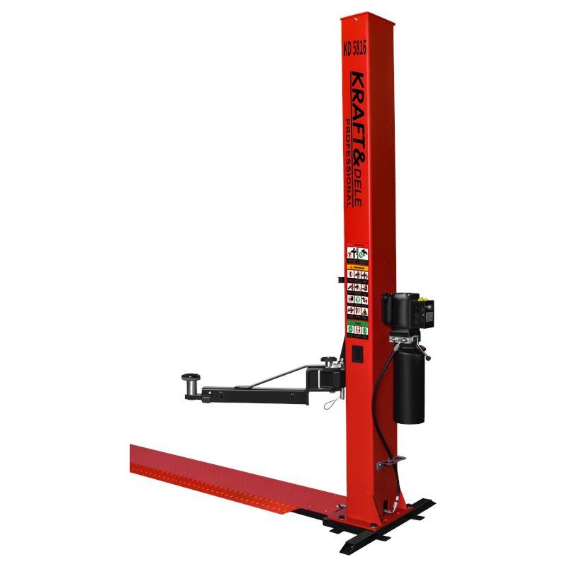 Podnośnik kolumnowy hydrauliczny półautomatyczny 230V KD5816