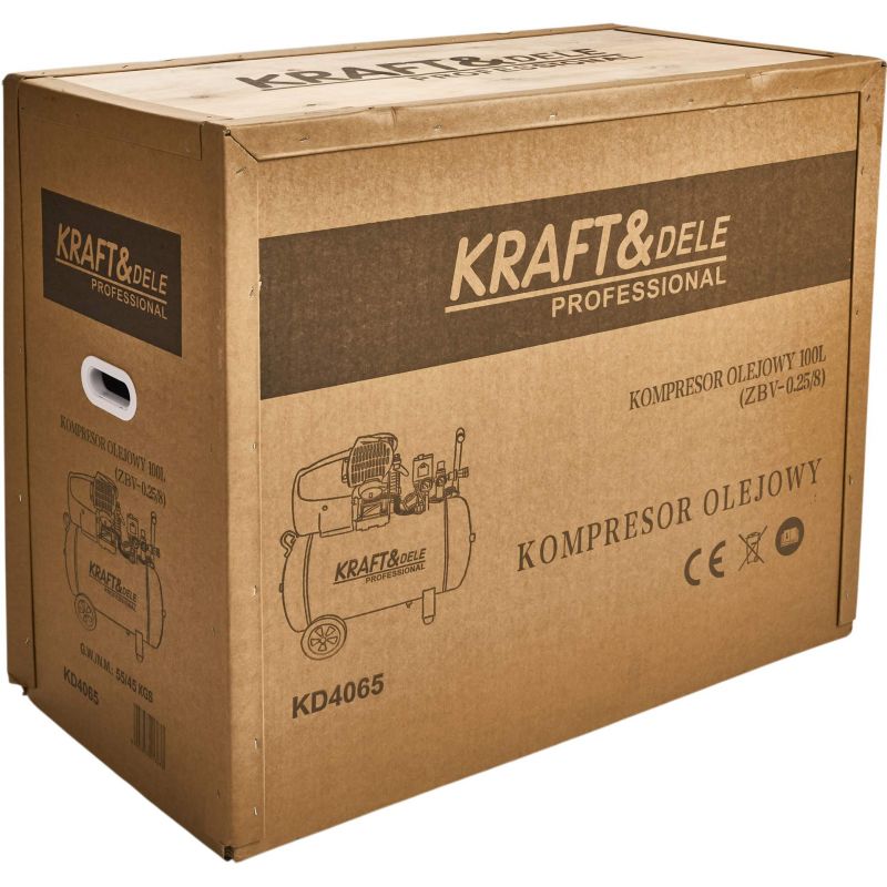 Kompresor olejowy 100L KD4065
