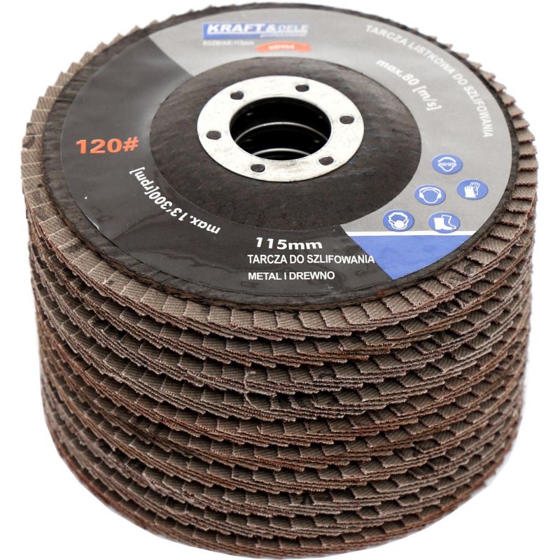 Tacza listkowa 115mm P100 KD963