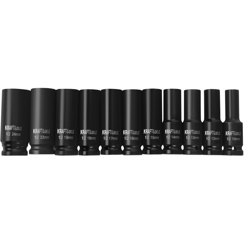 Nasadki udarowe 1/2" 11 szt KD11869