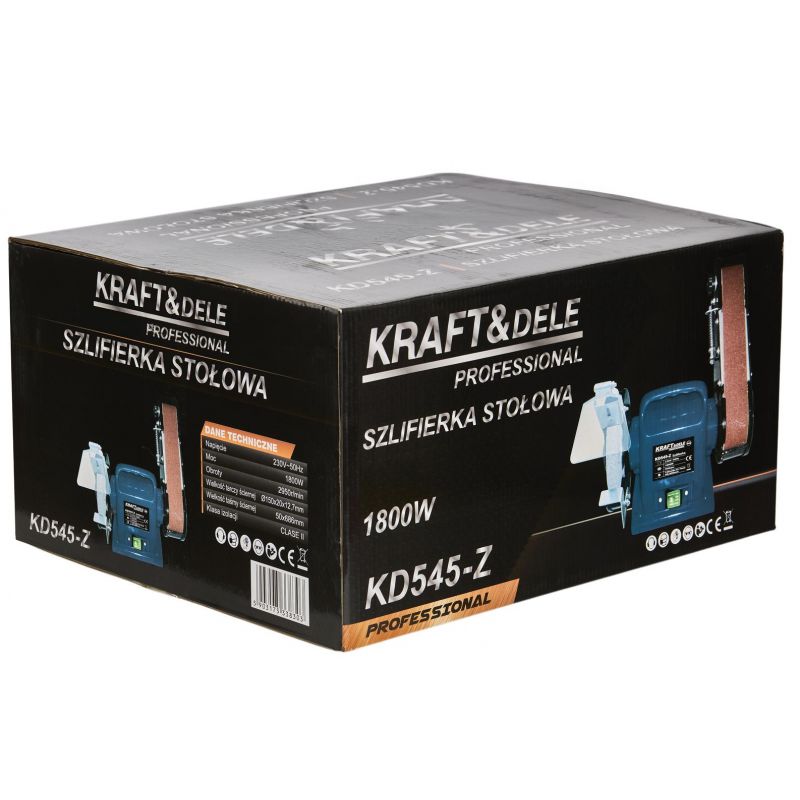 Szlifierka stołowa taśmowa 1800W KD545-Z