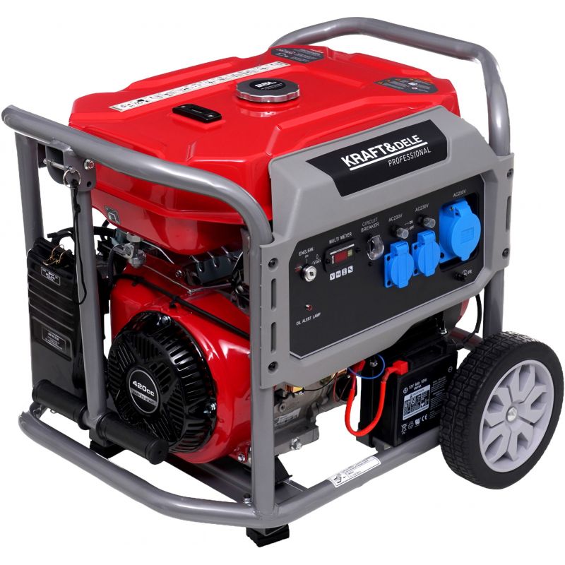 Jednofázový generátor 6000 / 6400 W KD634
