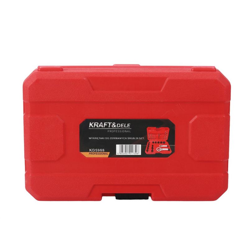 Wykrętaki do serwanych śrub 26 el. KD5988