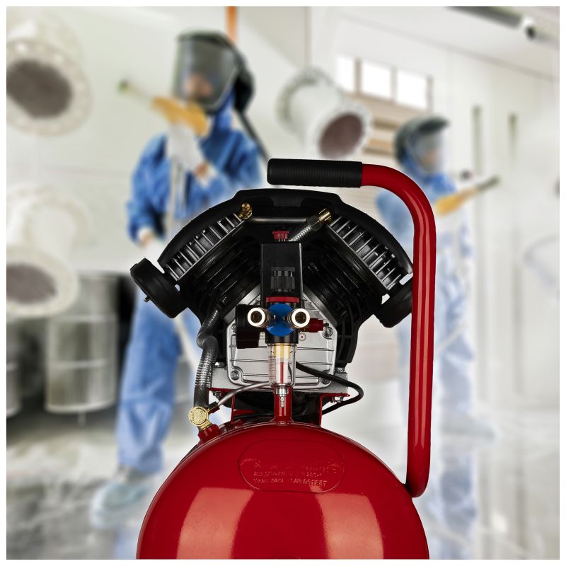 Olejový kompresor 100L 2 valce KD1480 + separátor