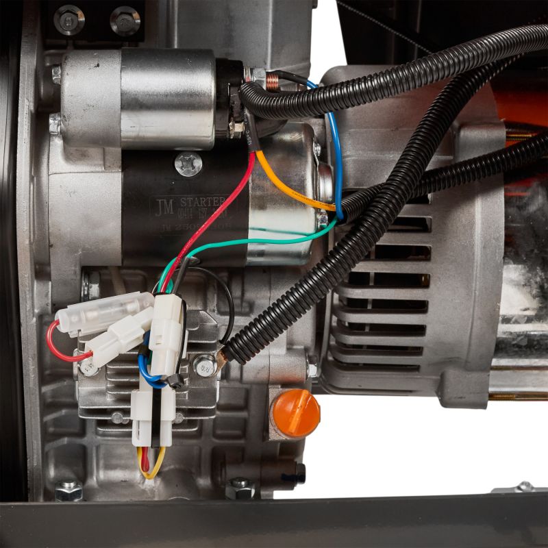 Dieselový generátor 8 kW, výkon pri 80 % zaťažení, 230/380 V, model KD126