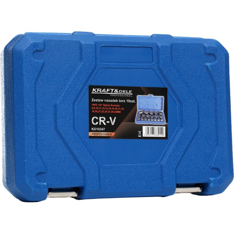 Zestaw nasadek TORX zestaw 19szt. KD10347