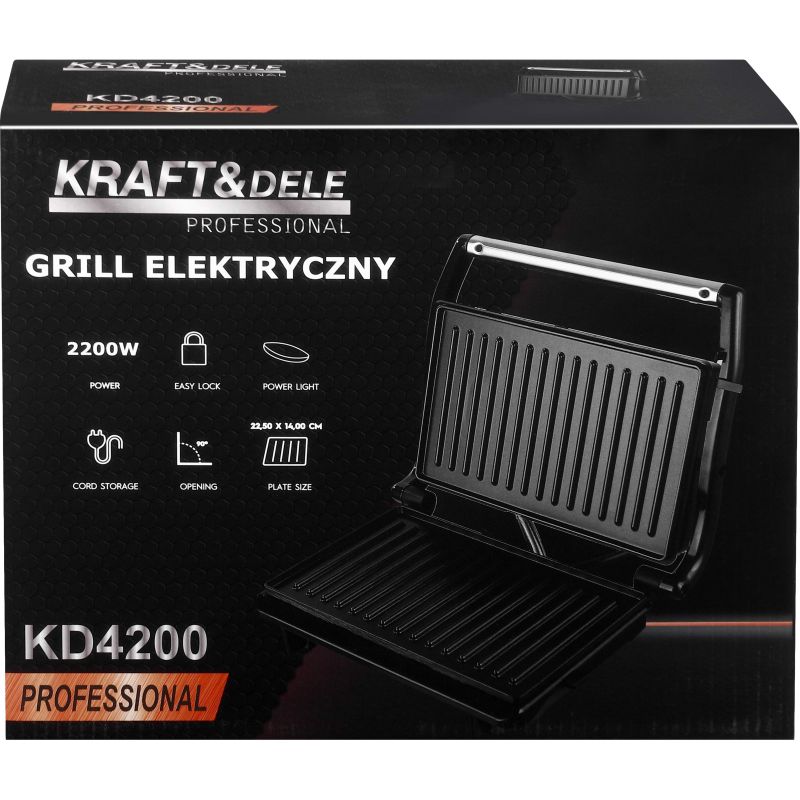 Grill elektryczny 2200W KD4200