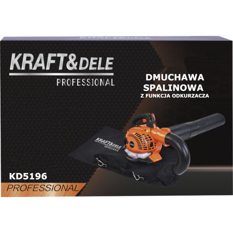 Benzínový fúkač s funkciou vysávača 3,8 HP SET KD5196