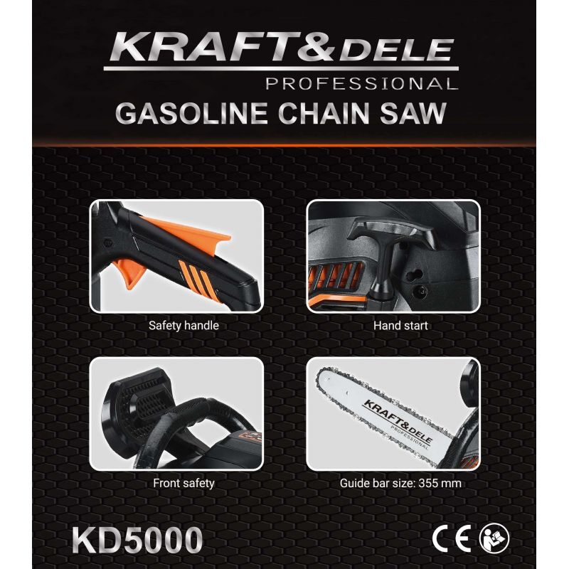 Piła spalinowa 3,9kW 5,3KM KD5000