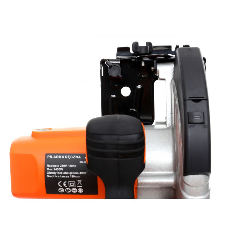 Pilarka ręczna tarczowa 2450W laser KD1522