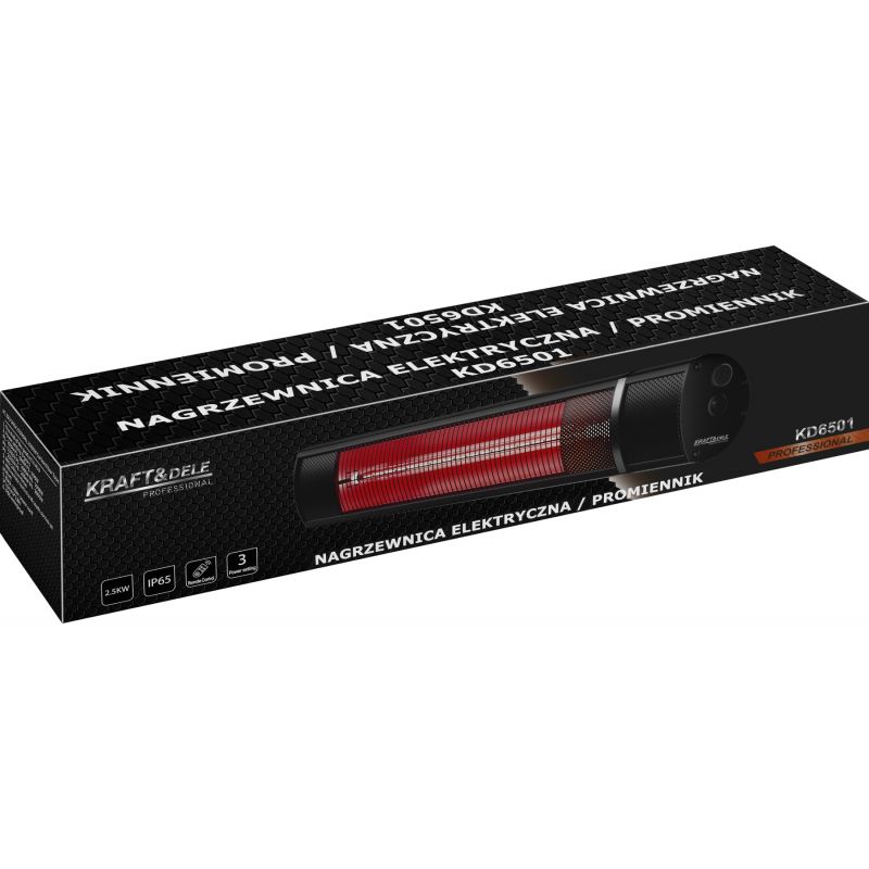 Nagrzewnica elektryczna promiennik 2,5kW KD6501