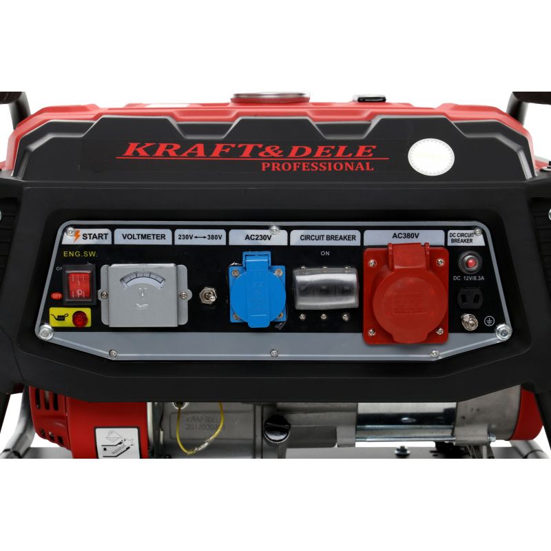 Generátor 3000 W, 12/230/380 V, model KD137