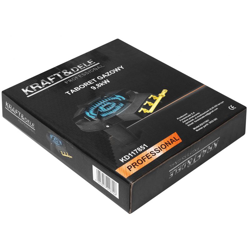 Taboret gazowy 9,8kW KD117851