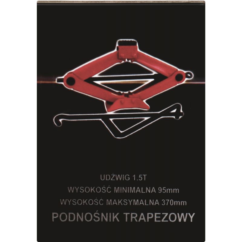 Podnośnik samochodwy trapezowy 1,5T KD384