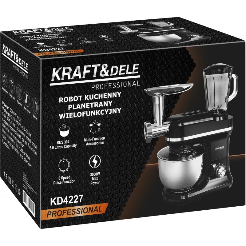 Robot planetarny wielofunkcyjny 3000W 5L KD4227