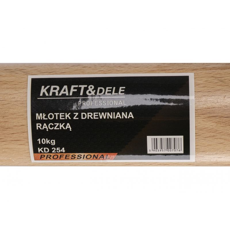 Młotek z drewnianą rączką 10kg KD254