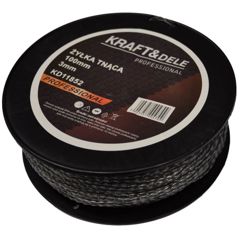 Żyłka tnąca 100m 3mm² KD11852