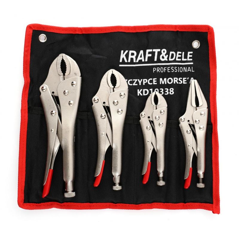 Szczypce zaciskowe morsea 4 elementy KD10338